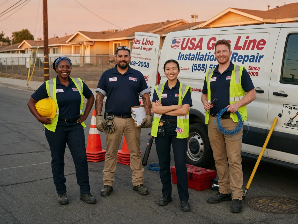 Gas Line Installation company in Denair, CA